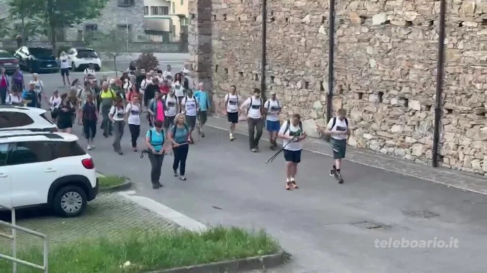 Quinta camminata solidale con i vintage neroverdi in Val Sorda
