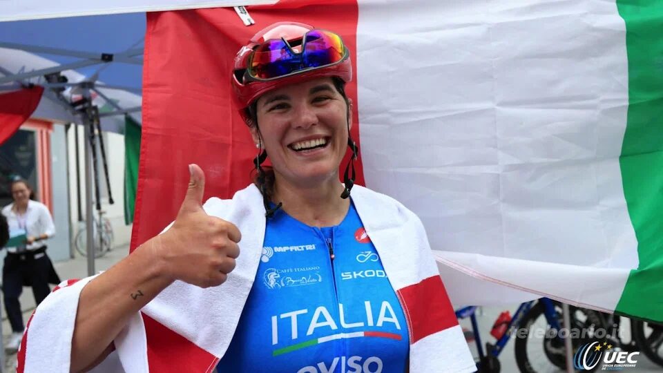 Claudia Cretti campionessa europea su strada