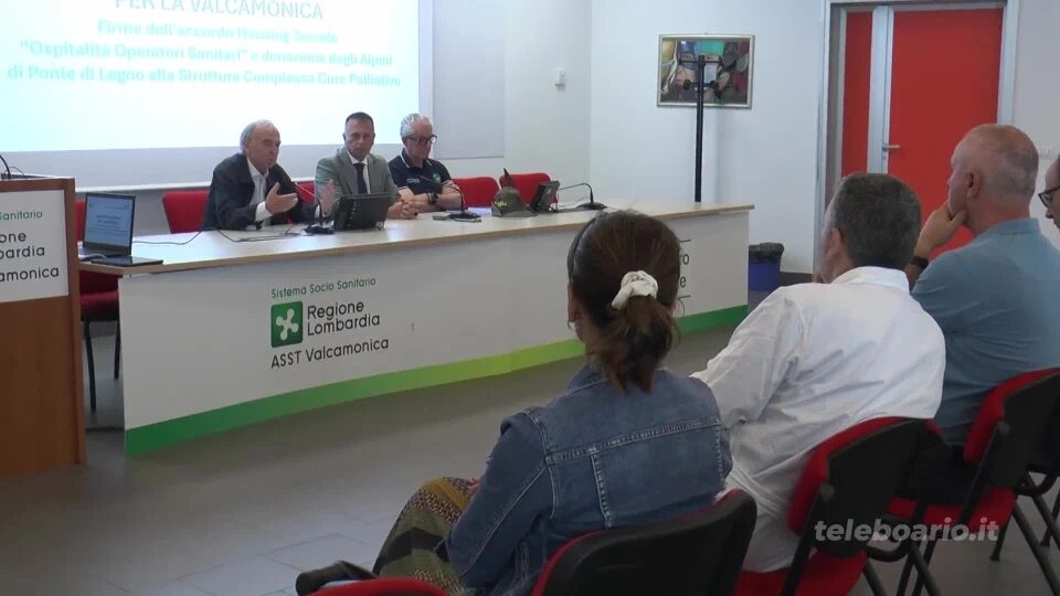 Ospedale di Esine, due importanti donazioni