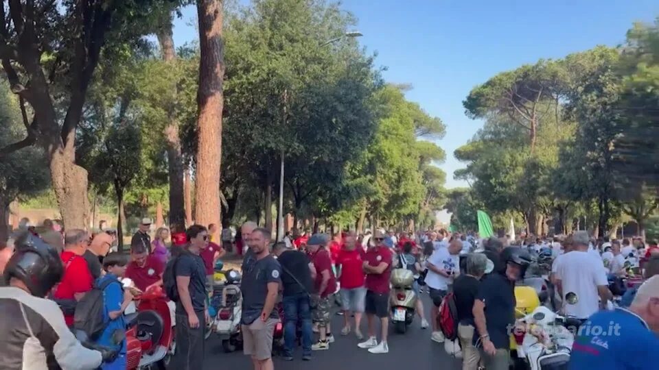 Da Malonno a Roma in Vespa