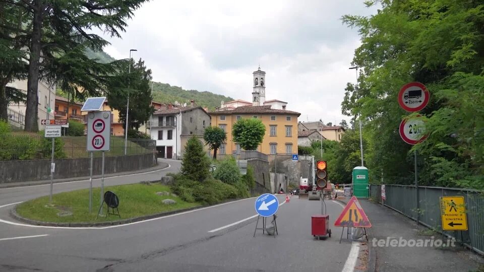 Ultimi giorni di cantiere per il muro di via Baroni