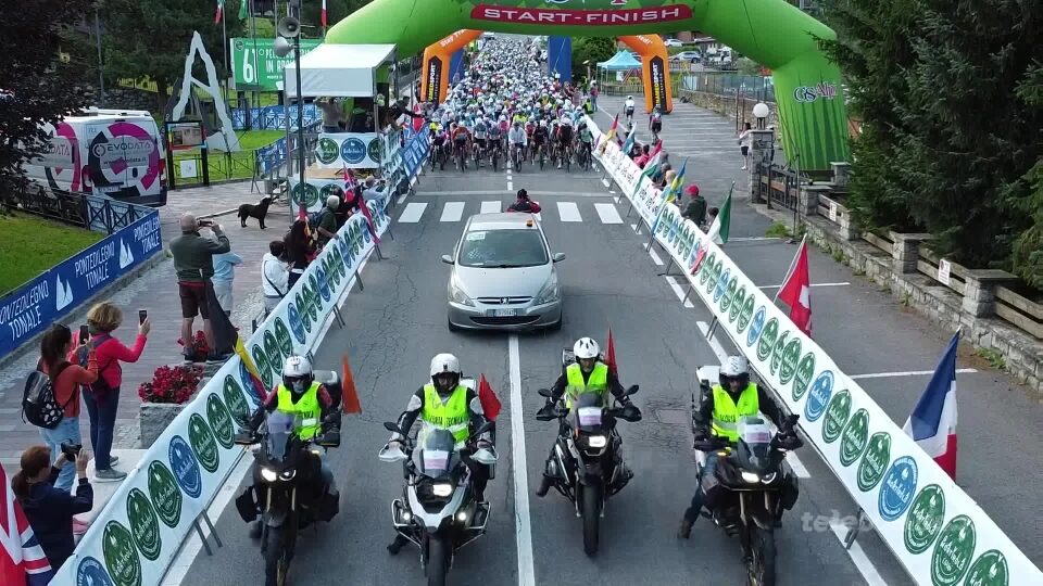 1200 ciclisti per la 22° Granfondo Gavia e Mortirolo