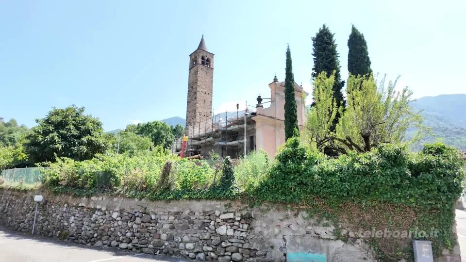 Santa Maria di Esine: lavori al tetto per evitare infiltrazioni