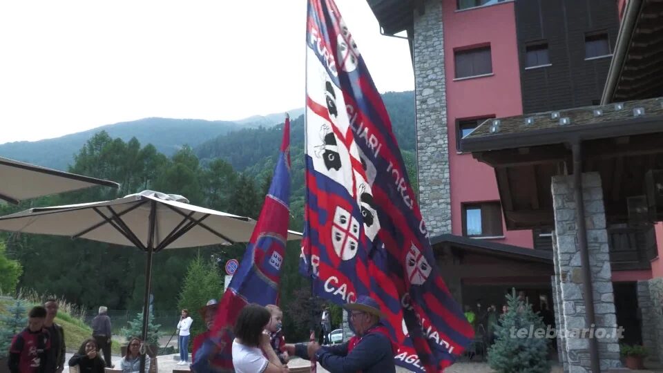 Il Cagliari arriva a Ponte di Legno per il suo ritrio estivo
