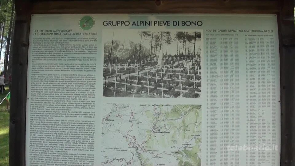 Pellegrinaggio in Adamello, il ricordo degli alpini a Clef in Trentino
