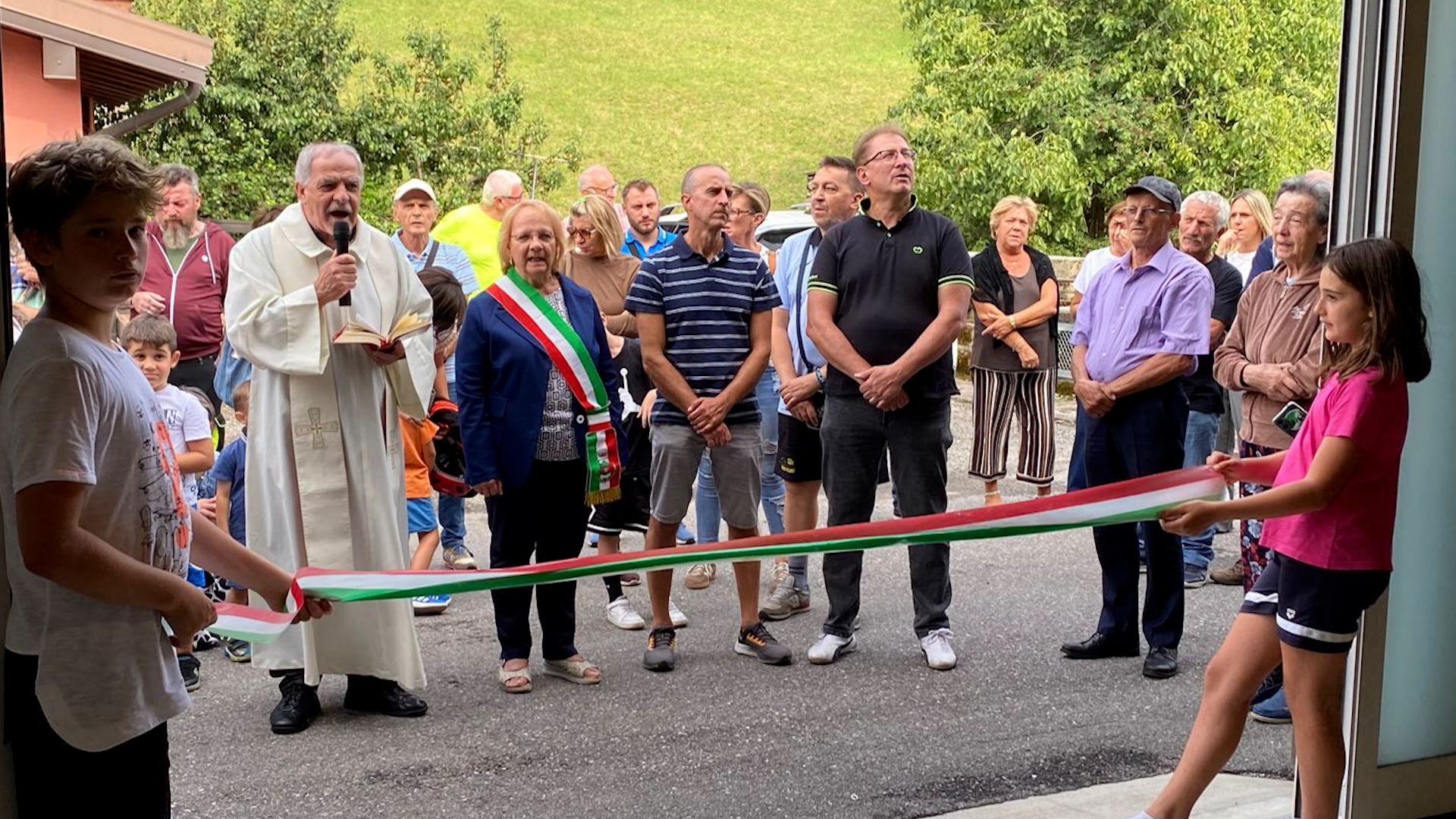 Lavori a Cimbergo per scuola materna e area attrezzata