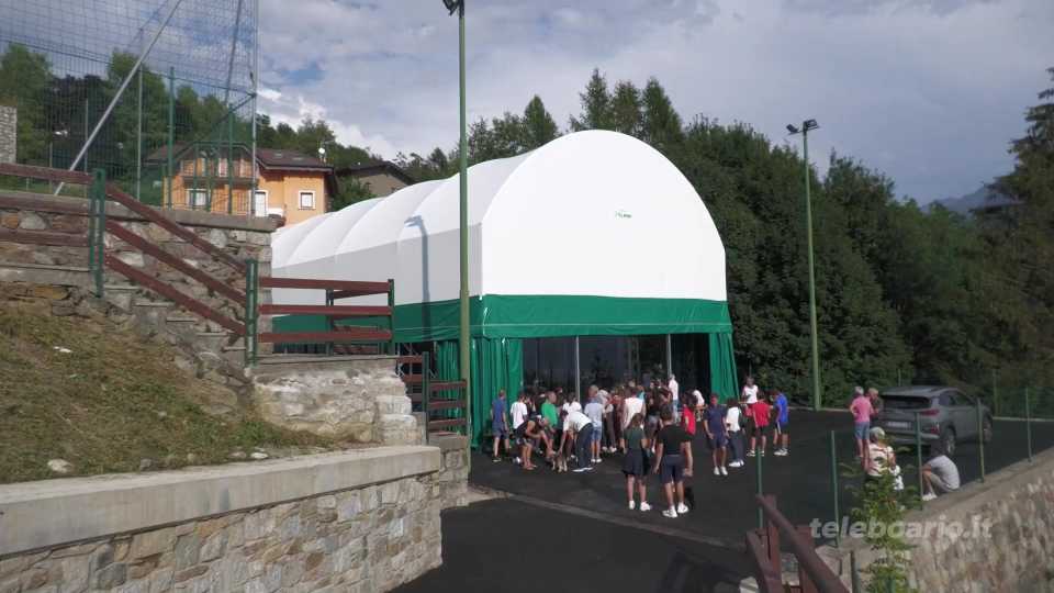 Cevo, inaugurato il nuovo campo di Padel