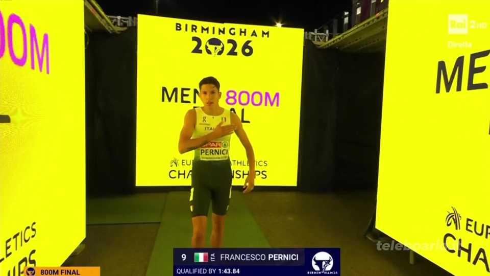 Francesco Pernici: sfuma il podio europeo per appena 6 centesimi