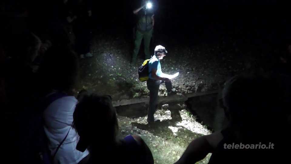 Visita in notturna alle trincee del Davenino