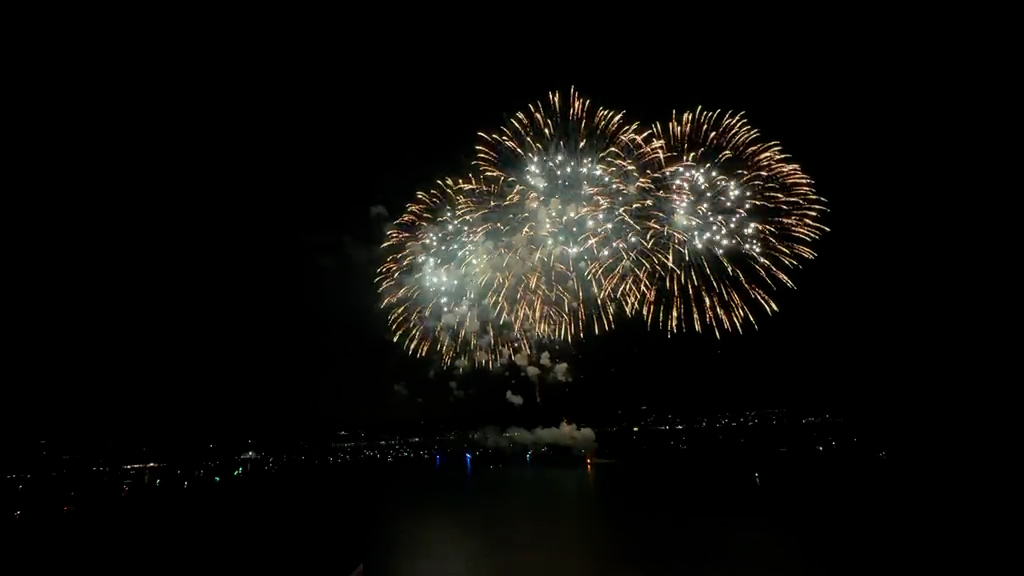 Iseo, in 30mila per lo spettacolo pirotecnico