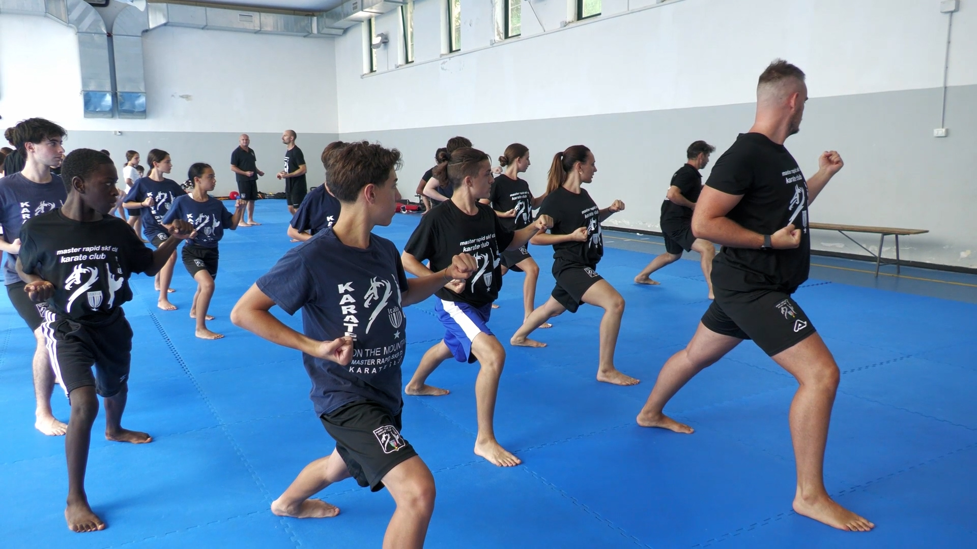 Camp internazionale di karate a Paspardo, Cimbergo e Capo di Ponte