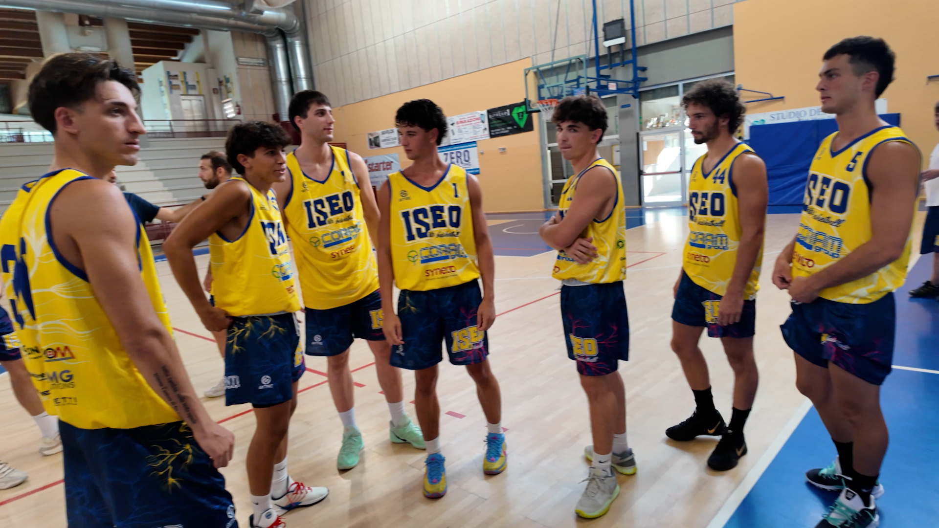 Basket Iseo, via alla preparazione