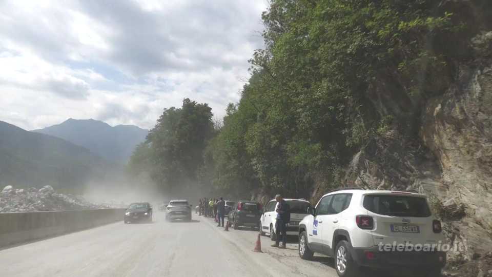Sollievo per la riapertura della ss 42, ma occhi puntati sul meteo