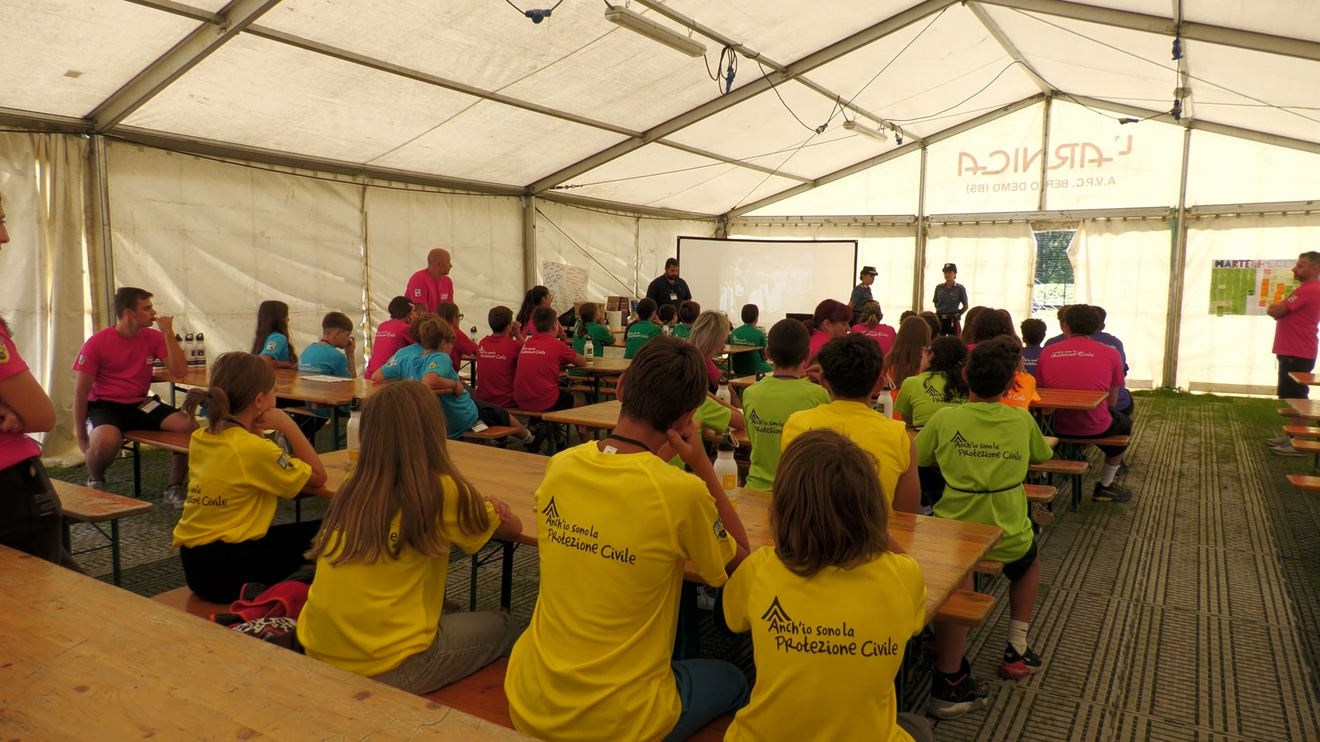Educazione e sicurezza partendo dai ragazzi: successo per il campo della Protezione civile