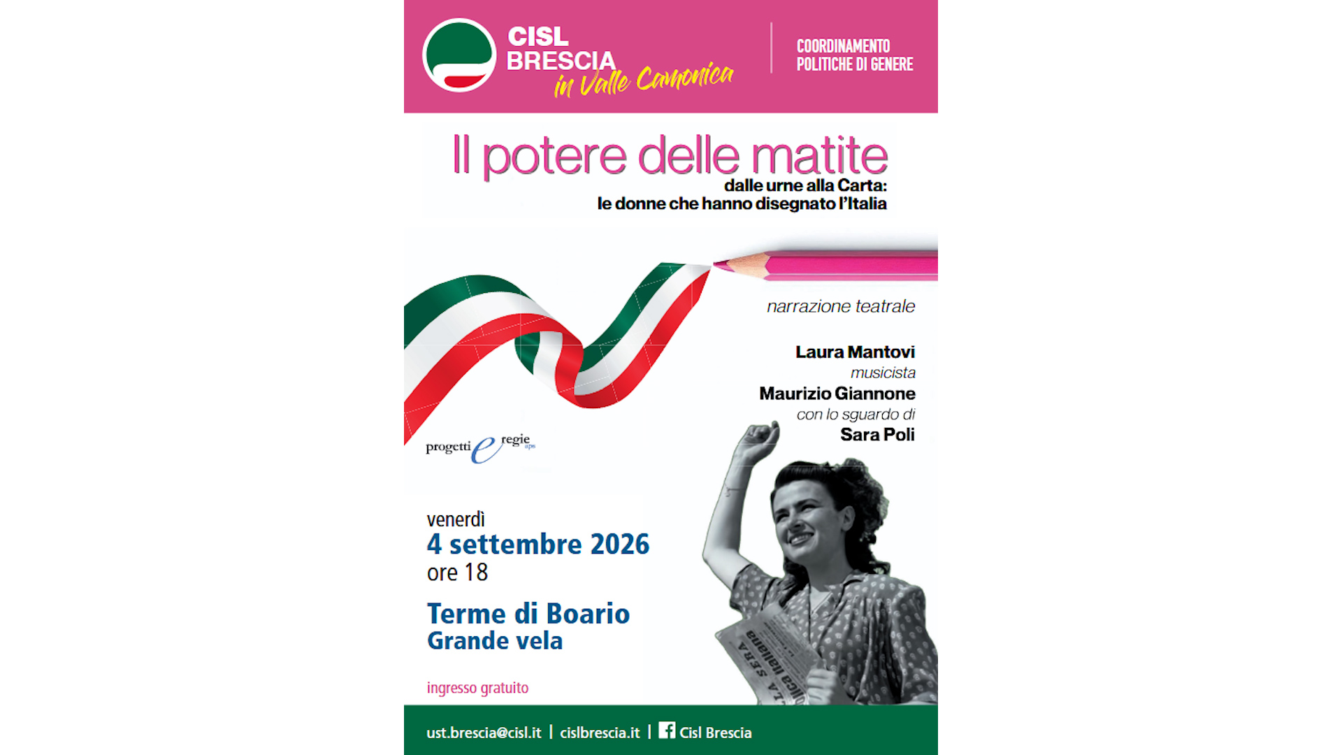 In valle il lavoro femminile rimane povero e precario