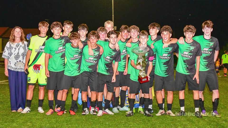 Darfo Boario e Union Brescia Academy festeggiano al Marioli