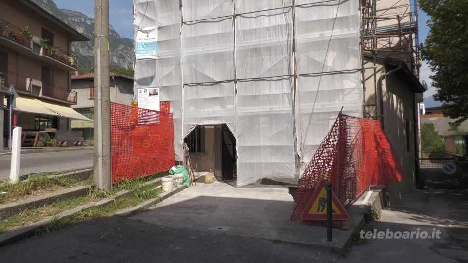 La chiesa del Gleno sotto i ferri. Si punta a finire i lavori per l’anniversario