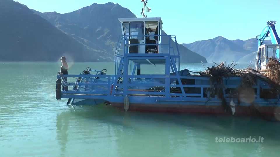 Emergenza alghe, raccolte 1750 tonnellate nel basso lago