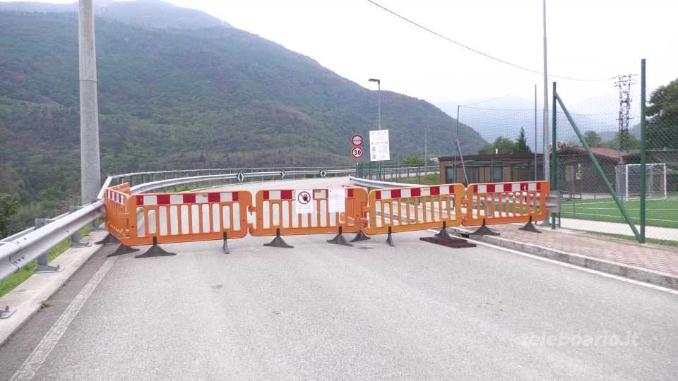 iniziati i lavori preliminari per il ponte provvisorio sul torrente Rabbia