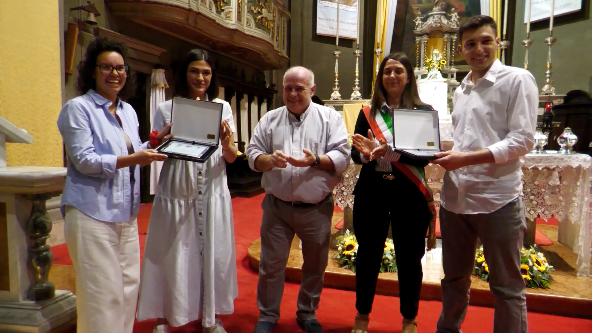 Il premio Tovini a Domenico Damioli e Elisa Martinazzi