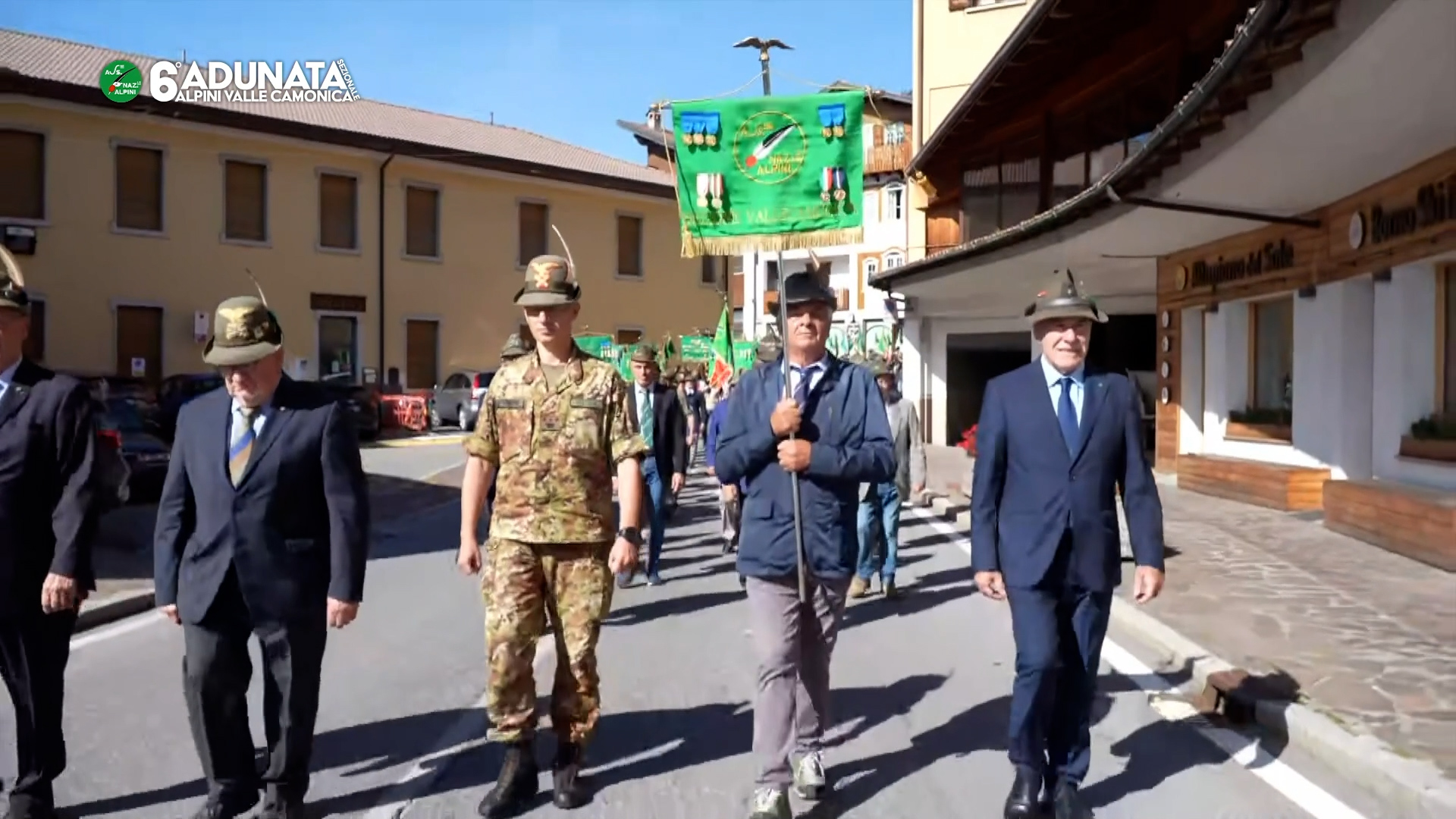 Alpini: la sezione camuna unita a Borno