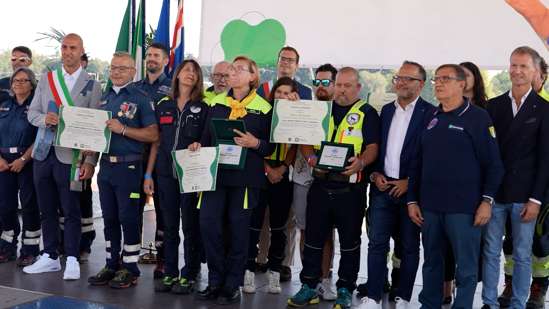 La Protezione civile ricorda Remo Bonetti con il Premio Zamberletti