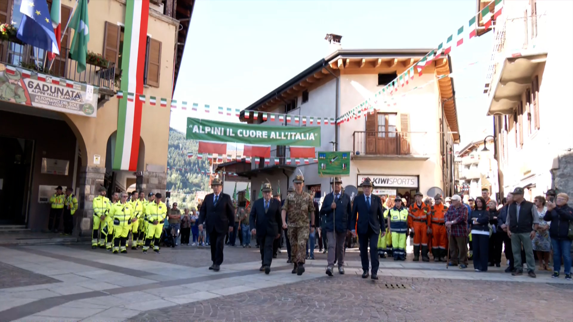 Adunata sezionale, festa per gli alpini camuni