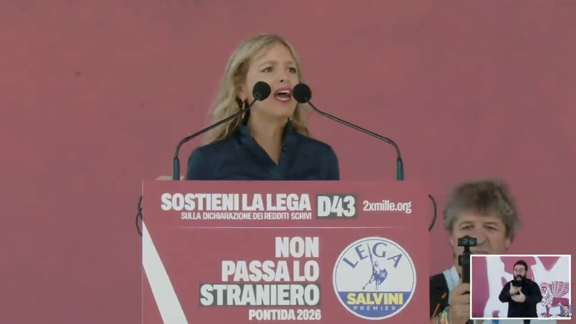 Silvia Sardone candidata sindaco a Milano per la Lega