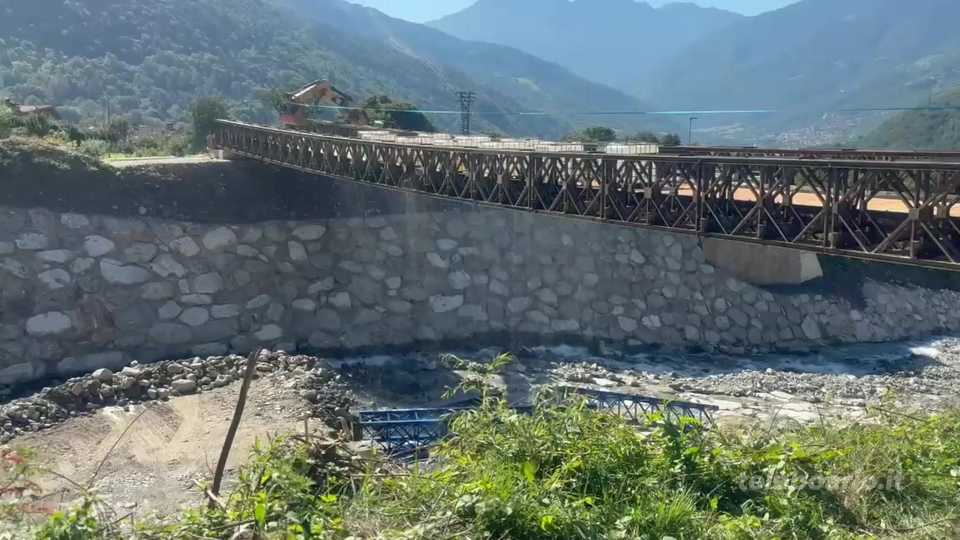 Il ponte militare passa il collaudo, ora via alle opere accessorie