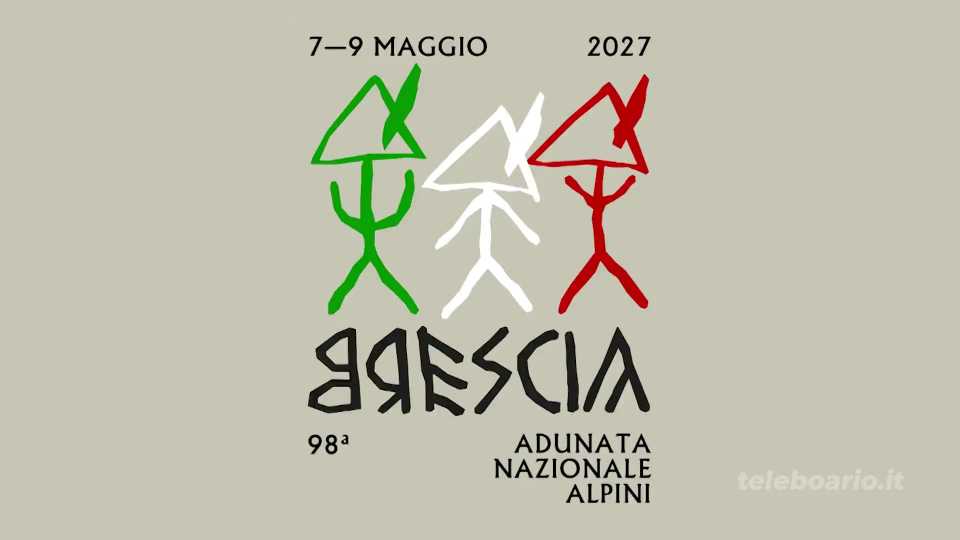 I pitoti alpini nel logo dell’adunata 2027