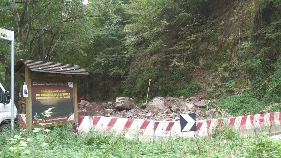 Frana Monticolo: il comune deve fare tutto da solo, non concessa la somma urgenza
