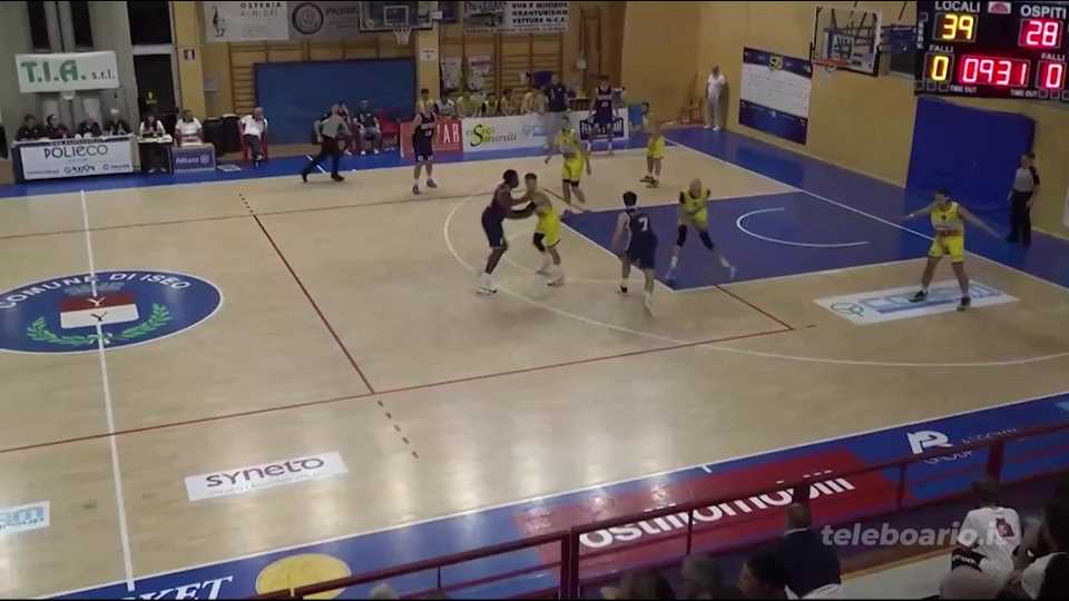 Basket: vince Iseo, sconfitta per la New Basket Pisogne