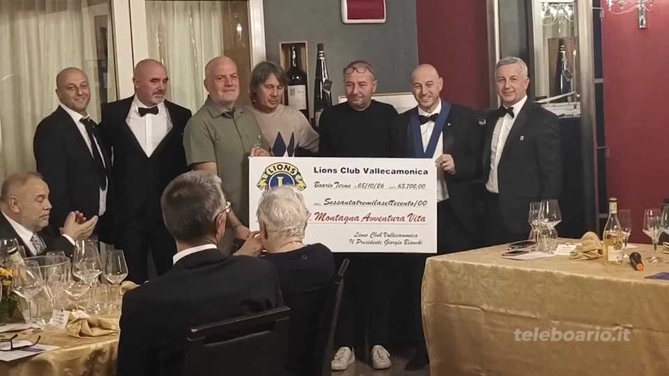 Val Sorda, per il rifugio di tutti arriva il contributo dei Lions