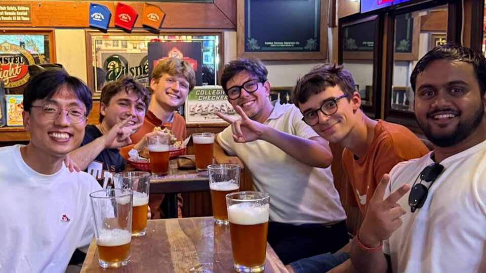 Matteo Almici, 25 anni e il dottorato in Texas