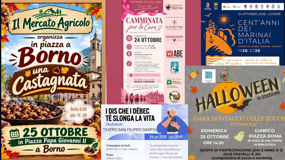 Fine settimane tra castagnate e  camminate con le donne