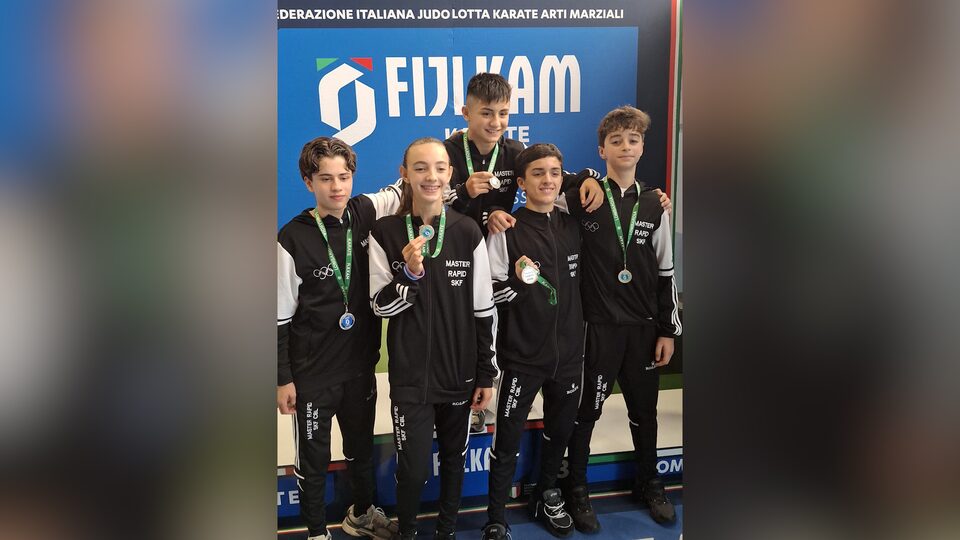 Karate: medaglie in Lombardia e Calabria per il Master Rapid SKF