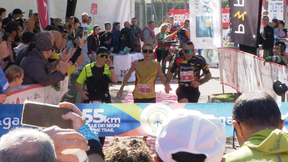 Angella- Pedretti insieme sul trono della Valle dei Segni Wine Trail