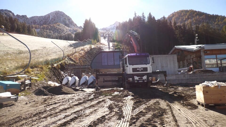 Aprica: i lavori per la seggiovia del Palabione verso la conclusione