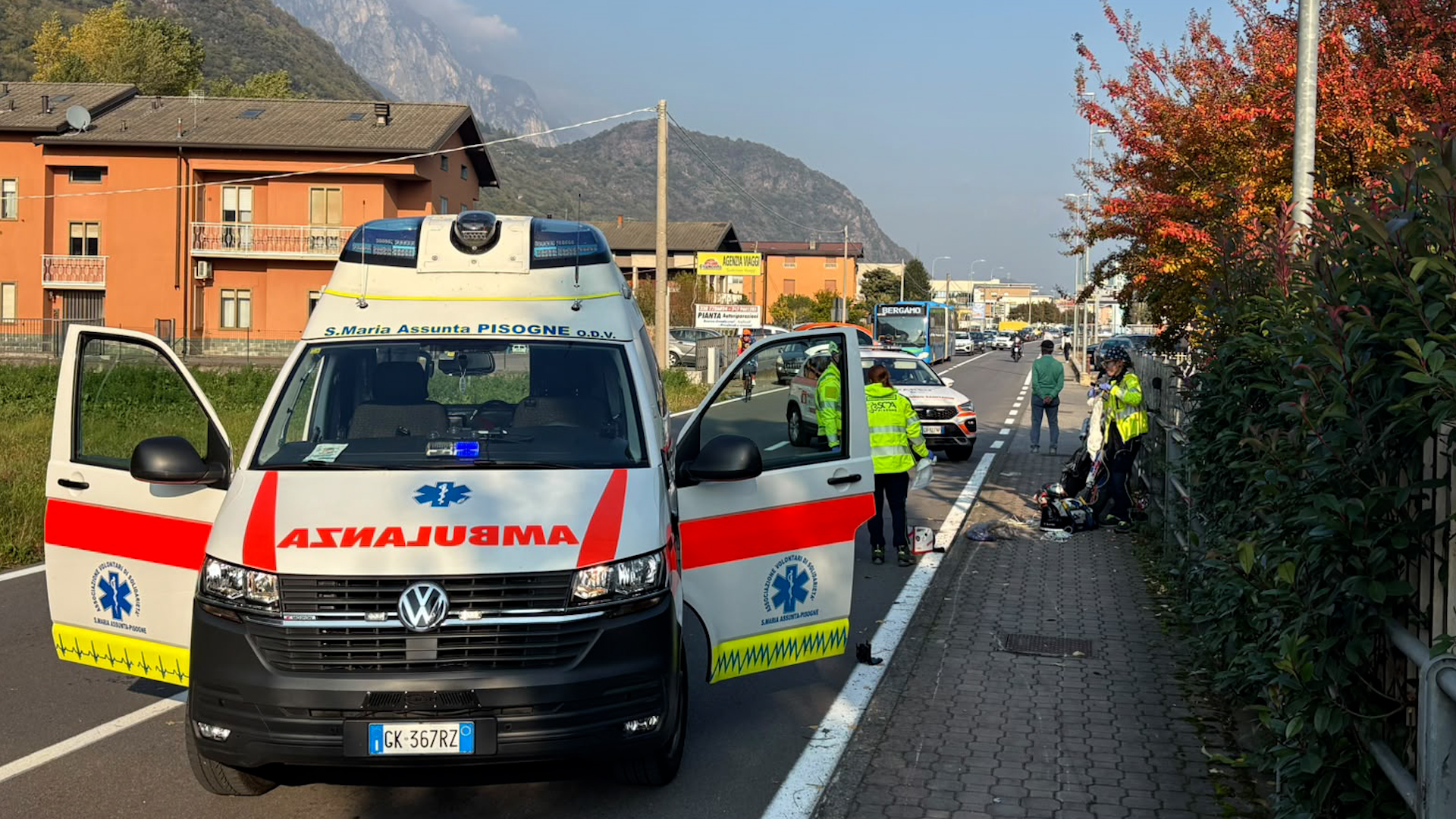 Incidente a Rogno: grave un 14enne di Darfo